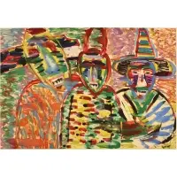 Vincent Smith, Festival in Jamaica #2, 1983, Three Prints: (i) 'Festival in Jamaica #2'