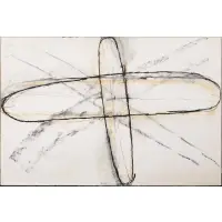 Elizabeth Murray, Untitled (Elliptical Shapes), Charcoal and pastel on paper