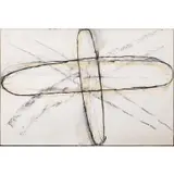 Elizabeth Murray, Untitled (Elliptical Shapes), Charcoal and pastel on paper
