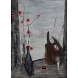 Jacques Bleny, Nature Morte Hivernale (Winter Still Life), 1960, Oil on canvas