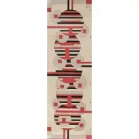 Sandu Darie, Untitled, Collage, Ink, graphite on conjoined hole punched paper