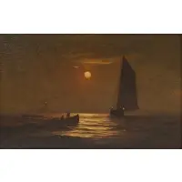 Warren Sheppard, The Evening Return, Oil on canvas