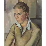 Sol Wilson, Untitled, Self Portrait? Oil on canvas, signed lr rt