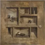 Gabriel Sainz, Sotto Voce (Under His Breath), 2005, Acrylic on canvas