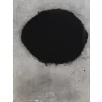 Donald Sultan, Black Lemon, 1987, Aquatint in black on woven paper