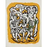 Fernand Léger, H.C., Colored lithograph