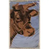 Andy Warhol, Cow, 1971, (Exhibition Poster for the Whitney Museum of American Art)