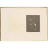 Mel Bochner, QED, 1974, A portfolio of 4 etchings with aquatint on Rives BFK with Rives lightweight (china colle)