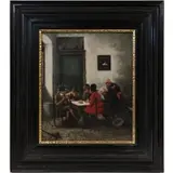 Paul Betyna, The Certificate, Oil on cardboard