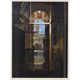 Richard Estes, Salzburg Cathedral, Color screenprint on paper