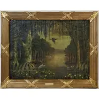 M Scott, The Everglades, Oil on canvas