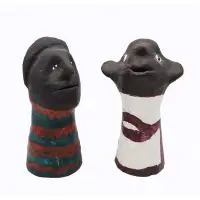 Louisane Saint Fleurant, [2], Two Figure Sculptures