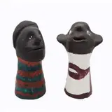 Louisane Saint Fleurant, [2], Two Figure Sculptures