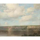 Bayard Henry Tyler, The Palisades on the Hudson, Oil on canvas