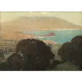 Hermann Dudley Murphy, Coastal Landscape, Oil on canvas