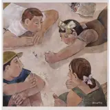 Jessica Rice, Jacks, Colored lithograph on paper