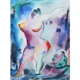 Leo Brooks, The Artist's Nude Model