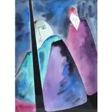 Leo Brooks, Two Cloaked Figures