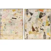 Journey to the Source, II by Vincent Smith, 1974, Collage, sold Dec 2025