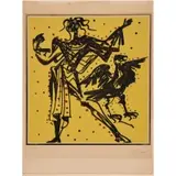 John, Knight of the Sparrow Hawk by Salvador Dalí, Lithograph on paper, sold Dec 2025