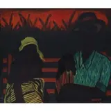 Vincent Smith, In the Park, 1955, Oil on canvas