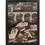 Michael Flanagan, Shenandoah Bridge, Oil on board