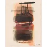 Lynda Benglis, Untitled (Pleats, Palmettos, and Paint)