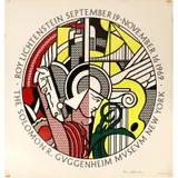 Roy Lichtenstein, Untitled, Guggenheim Museum NY exhibition poster, 1969