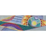 Ellsworth Ausby, Abstraction, Oil on cardstock