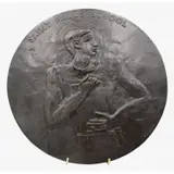 Doris Caesar, Untitled, This nice original bronze plaque comes with a book