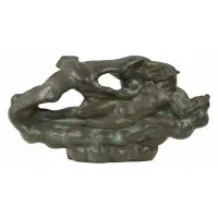 Wheeler Williams, Untitled, Leda & the Swan patinated bronze sculpture signed and dated on the base