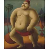 Paul Meltsner, Harem Scarem, Oil on canvas