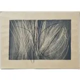 Hans Hartung, Ohne Titel (Untitled). Colored lithograph on Reves paper. Signed and numbered '115/200, Colored lithograph on Reves paper