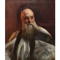 Philip de László, The Jewish State (der Judenstaadt), Oil on canvas