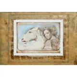 Mersad Berber, Tempo Secondo V, Mixed media collage