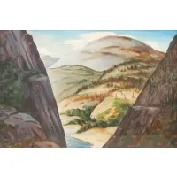 Western Vista by Henry Gasser, Watercolor on paper, sold Oct 2025