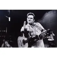 Jim Marshall, Johnny Cash at San Quentin, 1969, Gelatin silver print