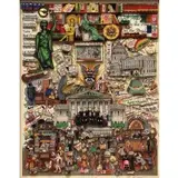 Charles Fazzino, Solomon's Court, 3D Serigraph