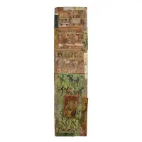 Purvis Young, Untitled, Mixed media, acrylic and found materials on particle board