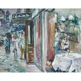 Valery Tsarikovsky "Val Tsar", Night Time on Madison Ave, Oil on canvas