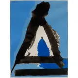 Robert Motherwell, Artist proof M, Screen Print on rag paper
