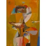 Seong Moy, Exotic Dish, Oil on canvas