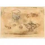 Zau Wou-Ki, La Theiere (The Tea Pot), 1952, Colored lithograph on paper