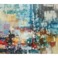 Albert Alcalay, Internal Light, 1961, Oil on canvas