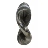 Erwin Hauer, Untitled, Hanging Stainless Spiral Sculpture