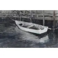 Boat by Norman Guthrie Rudolph, Watercolor, signed lr rt, sold Sep 2025
