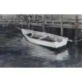 Norman Guthrie Rudolph, Boat, Watercolor, signed lr rt