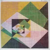 Benny Collin, C. Randall, Abstract composition, acrylic on board, signed upper rt