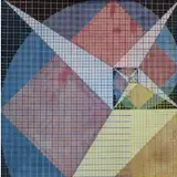 Benny Collin, C. Randall, Abstract composition, acrylic on board, signed upper rt