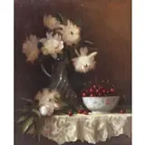 Susan Goetz, Still life, Oil on canvas, signed and dated 1982